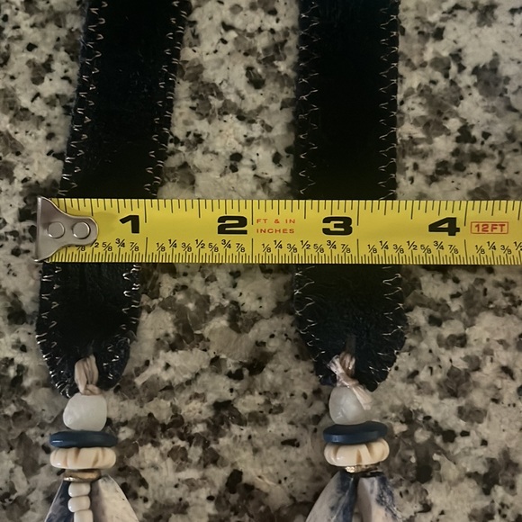 Twine&Twig navy Horse hair necklace - Picture 7 of 10